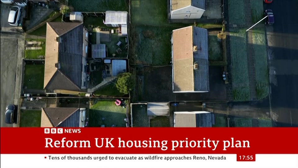Broadcast still at 25m. BBC News, 24 August 2026.