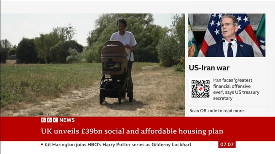Still from BBC News at 7:00