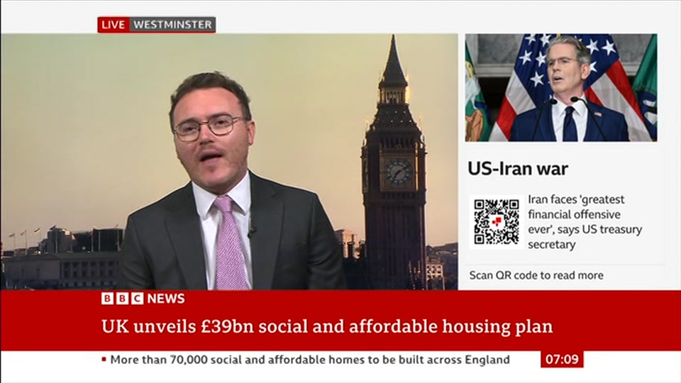 Still from BBC News at 9:00