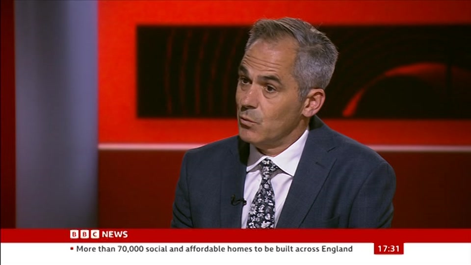 Still from BBC News at 1:00