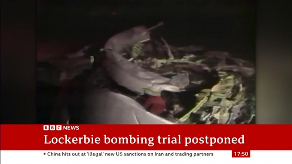 Still from BBC News at 20:00