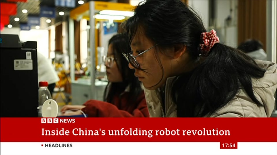 Broadcast still at 24m. BBC News, 25 August 2026.