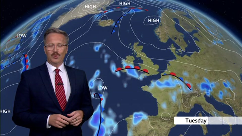 Broadcast still at 26m. BBC News, 25 August 2026.
