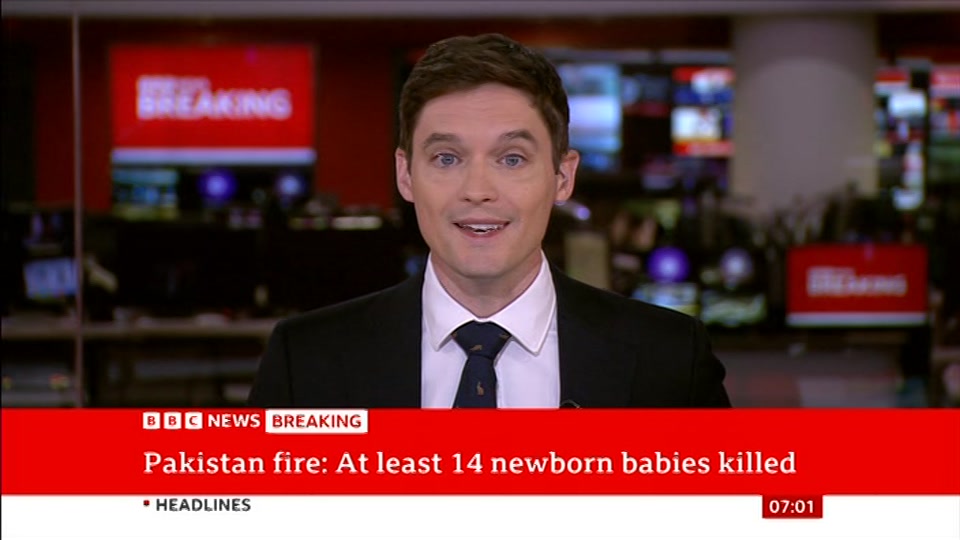 Still from BBC News at 1:00