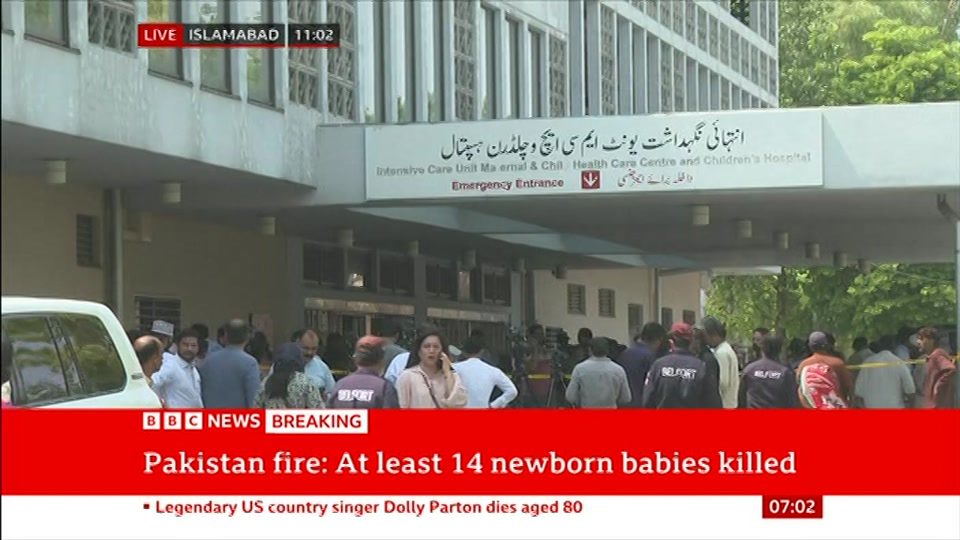 Still from BBC News at 2:00