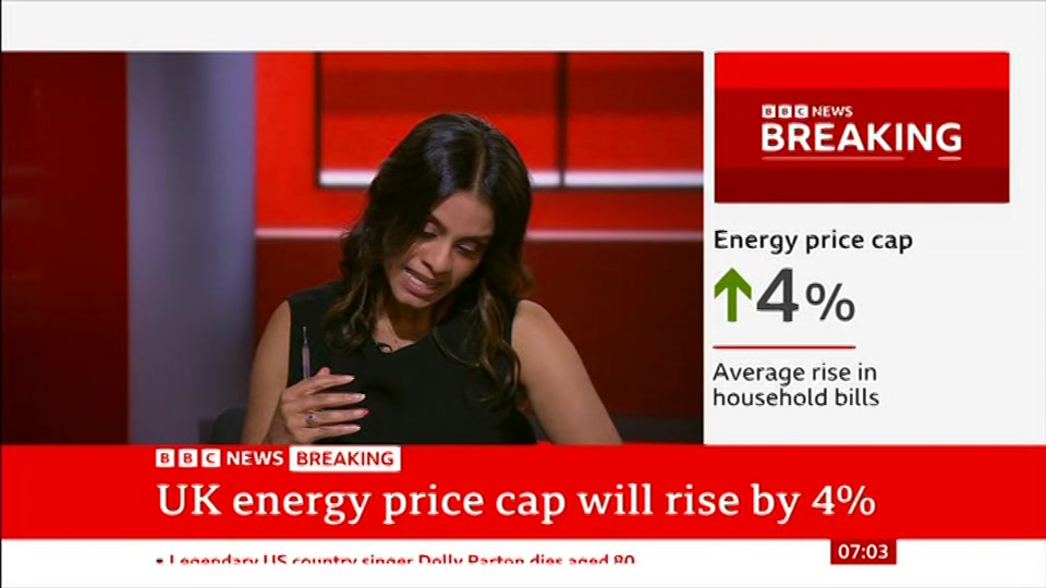 Still from BBC News at 3:00