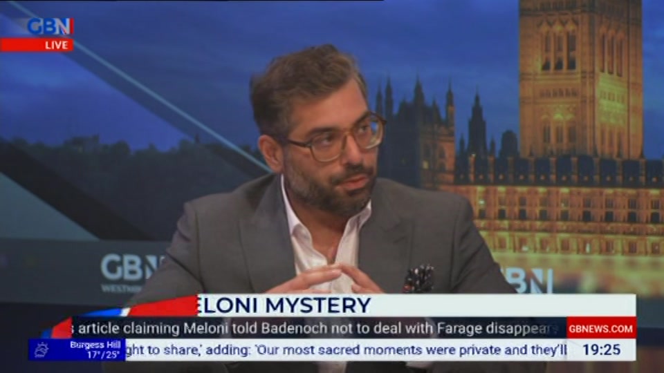 Still from GB News at 25:00