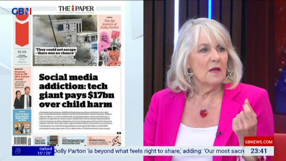 Still from GB News at 41:00