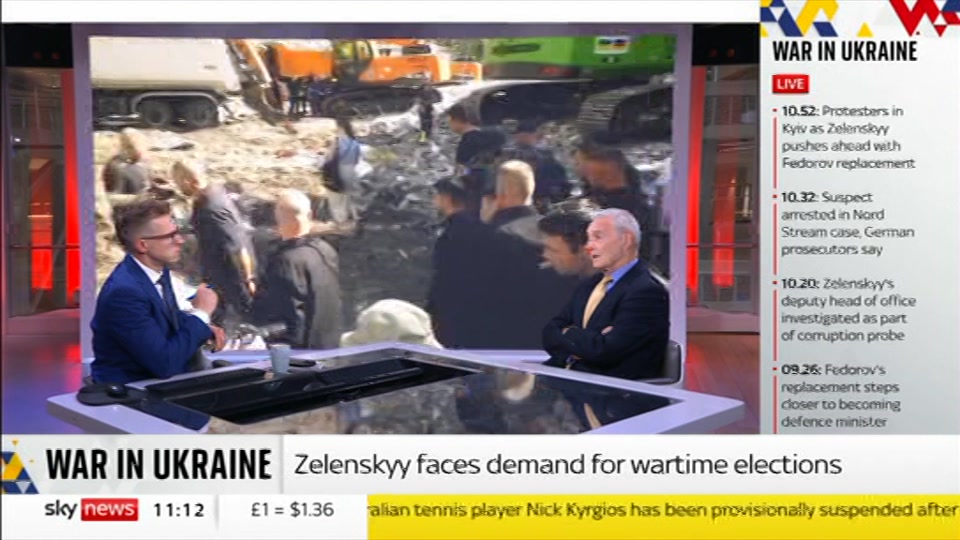 Still from Sky News at 12:00