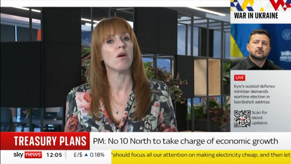 Broadcast still at 5m. Sky News, Sky News Today with Jayne Secker, 19 August 2026.
