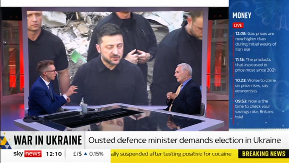 Broadcast still at 10m. Sky News, Sky News Today with Jayne Secker, 19 August 2026.