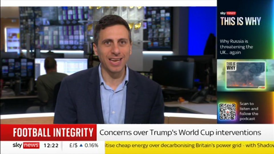 Still from Sky News at 22:00