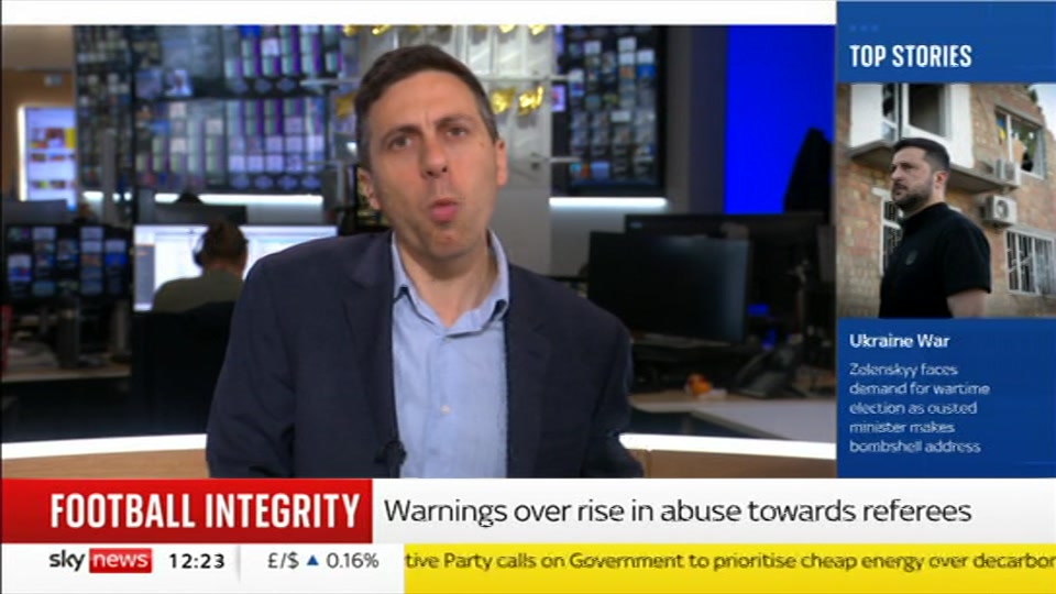 Still from Sky News at 23:00