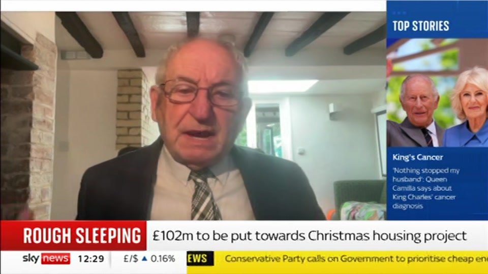 Broadcast still at 29m. Sky News, Sky News Today with Jayne Secker, 19 August 2026.