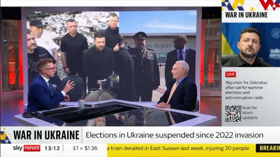 Broadcast still at 12m. Sky News, Sky News Today with Jayne Secker, 19 August 2026.