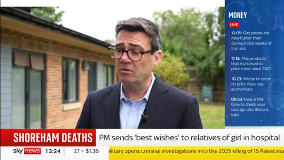 Broadcast still at 24m. Sky News, Sky News Today with Jayne Secker, 19 August 2026.