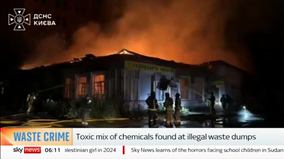 Still from Sky News at 11:00