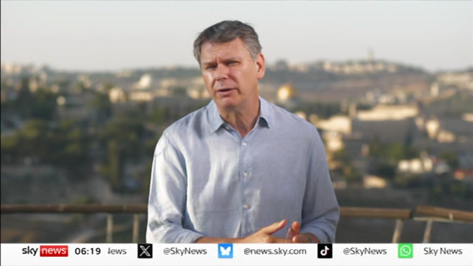 Broadcast still at 19m. Sky News, Mornings, 20 August 2026.