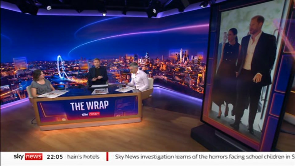 Still from Sky News at 5:00