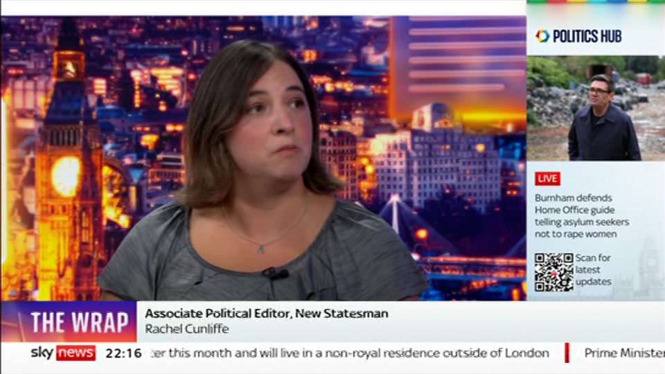 Still from Sky News at 16:00