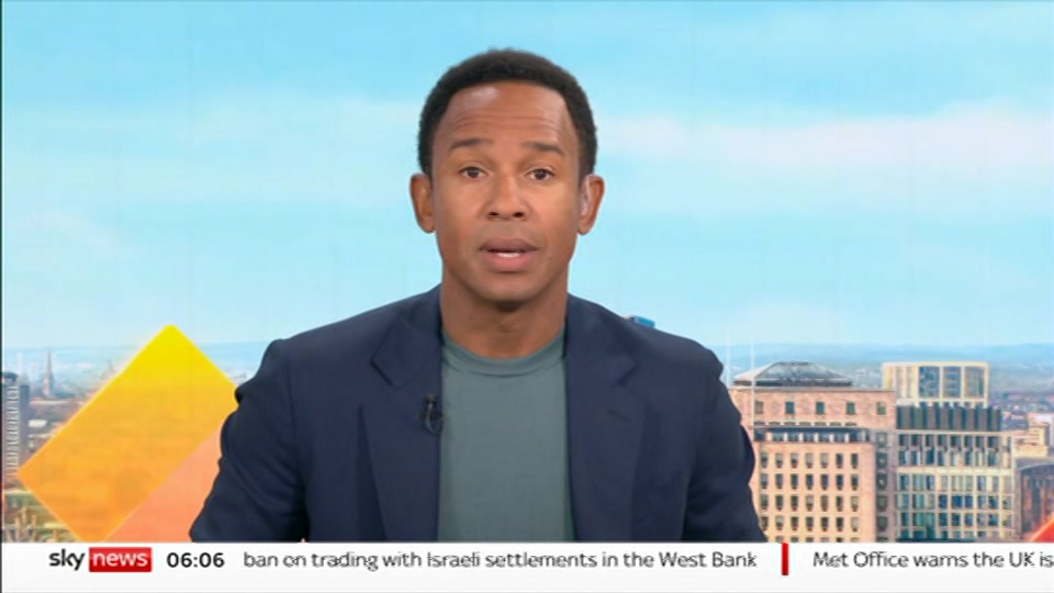 Still from Sky News at 6:00