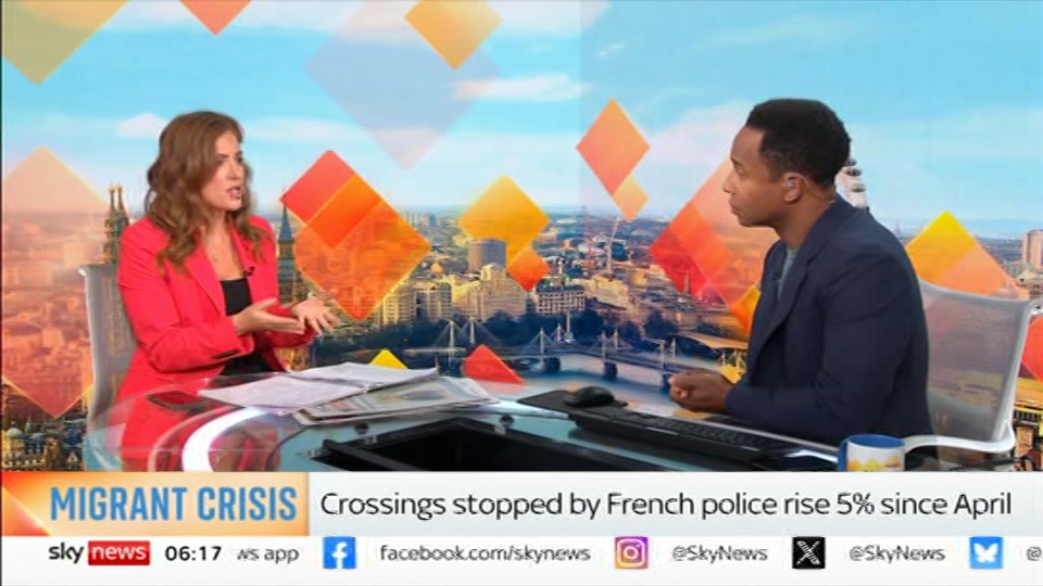 Broadcast still at 17m. Sky News, Mornings with Jones and Melbourne, 21 August 2026.