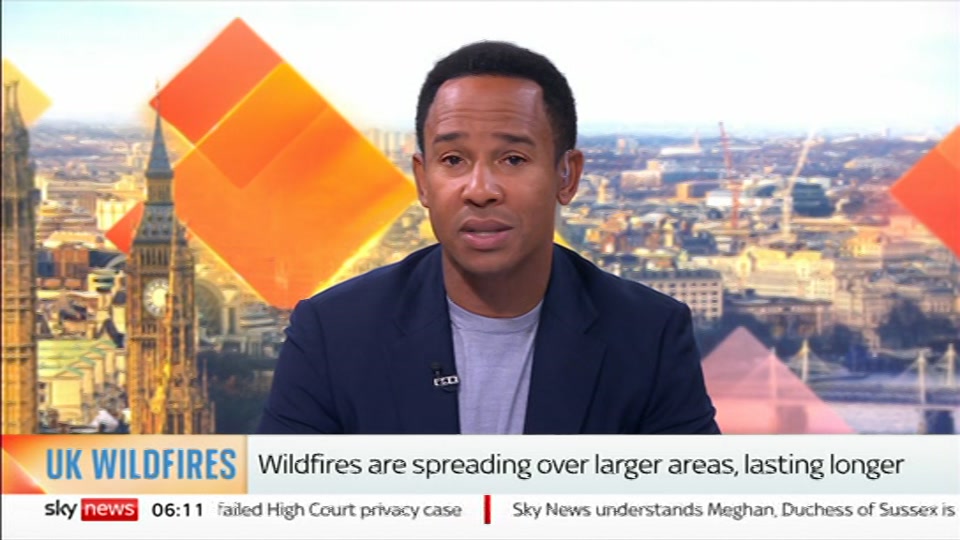 Still from Sky News at 11:00