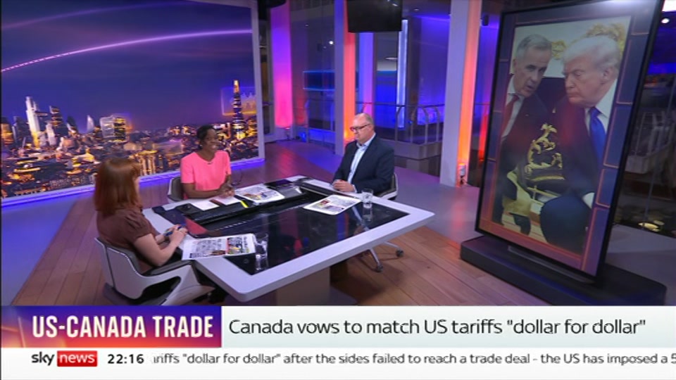 Still from Sky News at 16:00