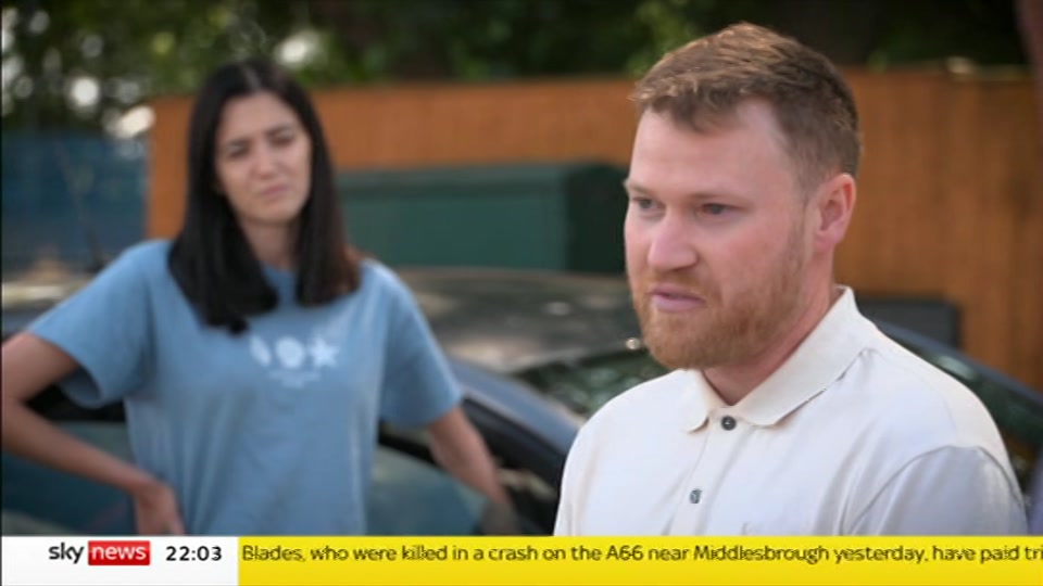 Still from Sky News at 3:00