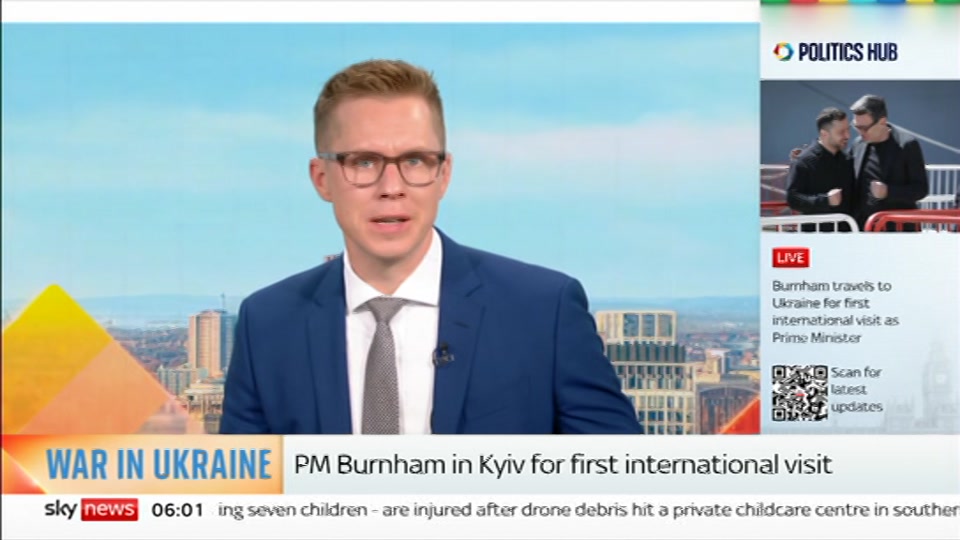 Still from Sky News at 1:00