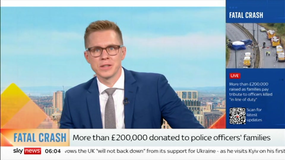 Still from Sky News at 4:00