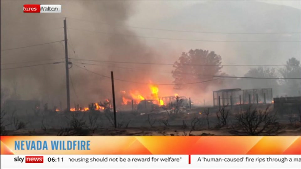 Still from Sky News at 11:00