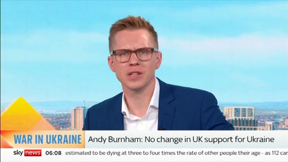 Still from Sky News at 8:00