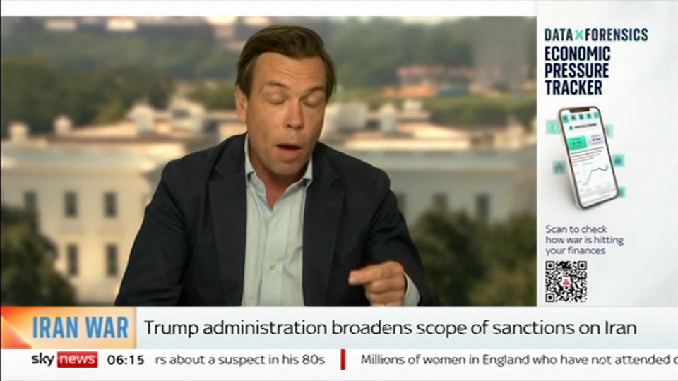 Still from Sky News at 15:00
