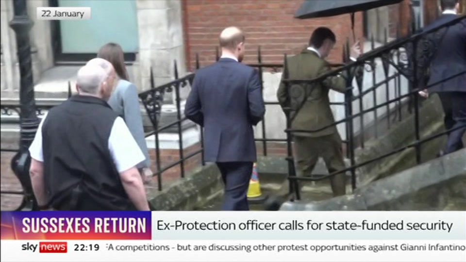 Still from Sky News at 19:00