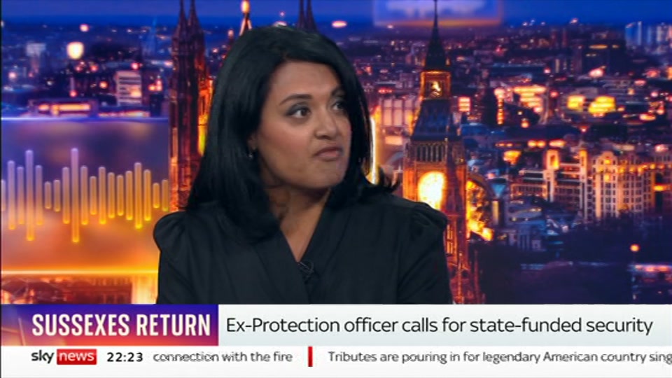 Still from Sky News at 23:00