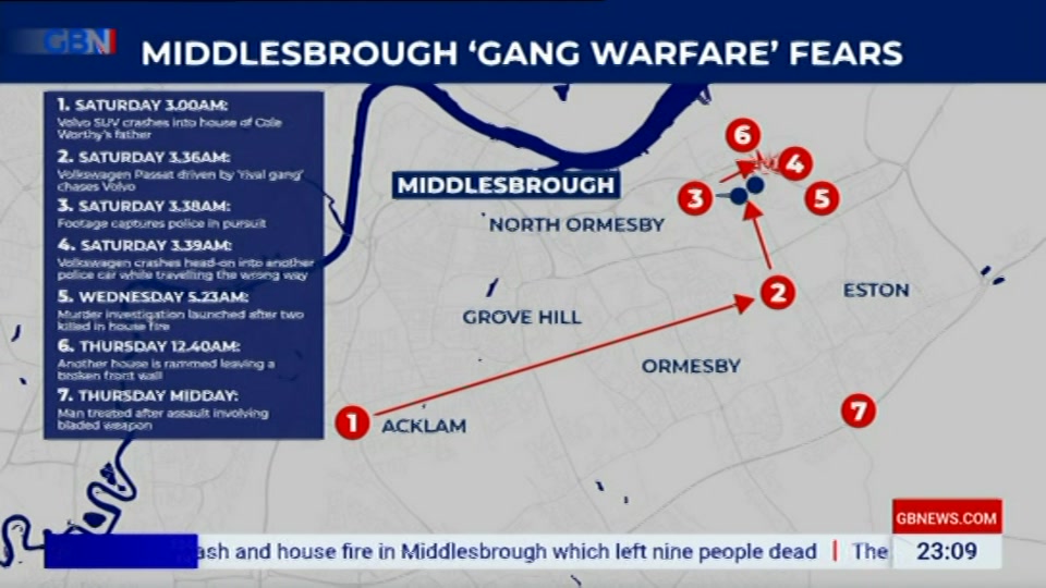 Still from GB News at 9:00