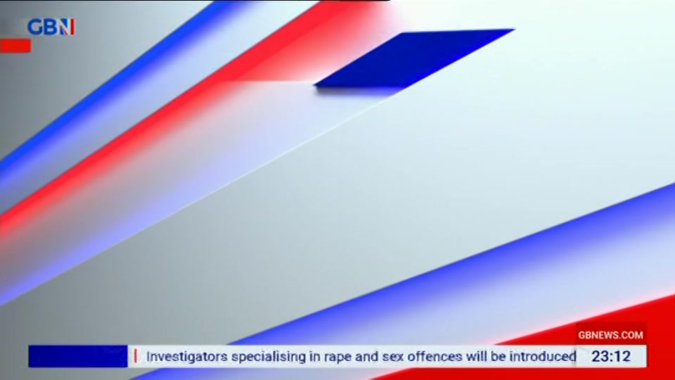 Broadcast still at 12m. GB News, New: Patrick Christys Tonight Late..., 27 August 2026.