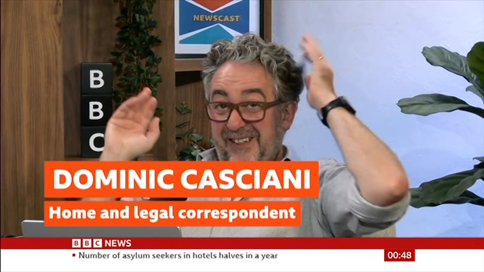 Still from BBC News at 18:00