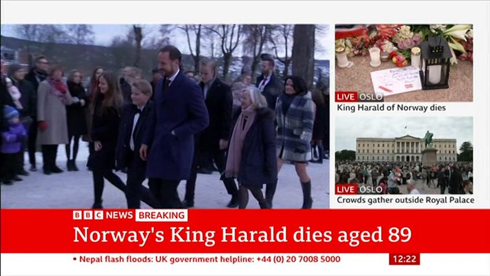 Still from BBC News at 22:00