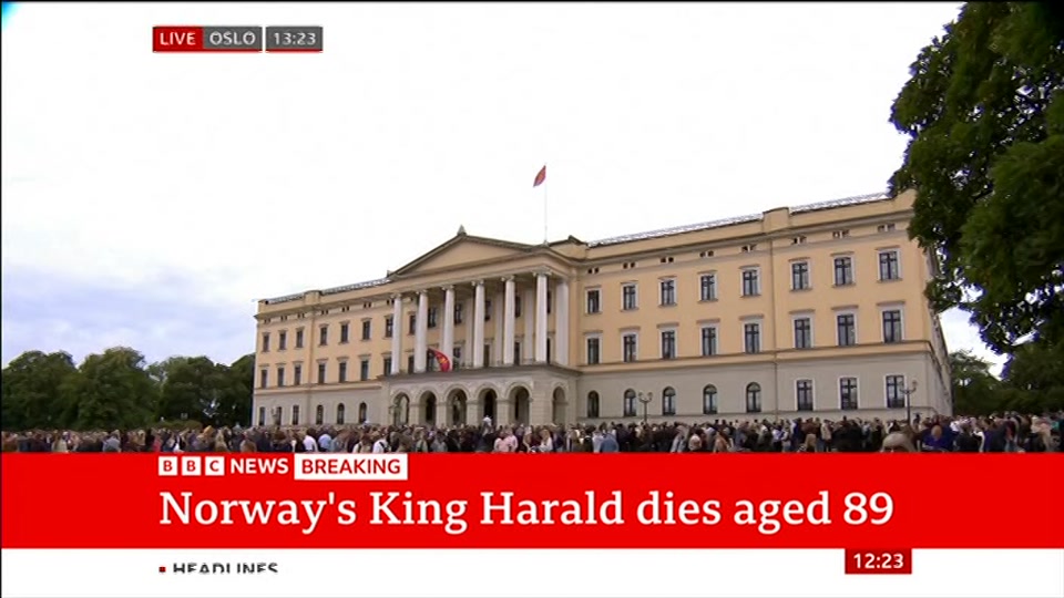 Broadcast still at 23m. BBC News, BBC News Now, 28 August 2026.