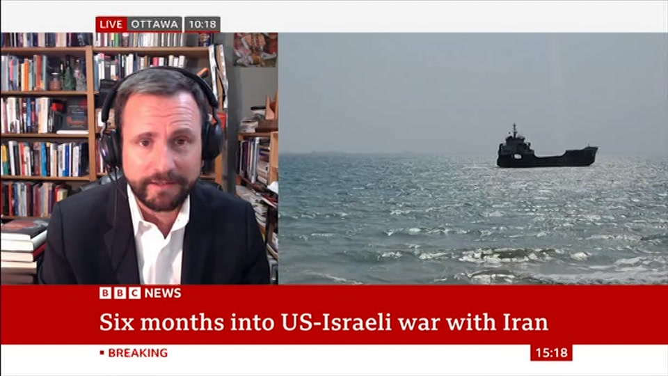 Still from BBC News at 18:00