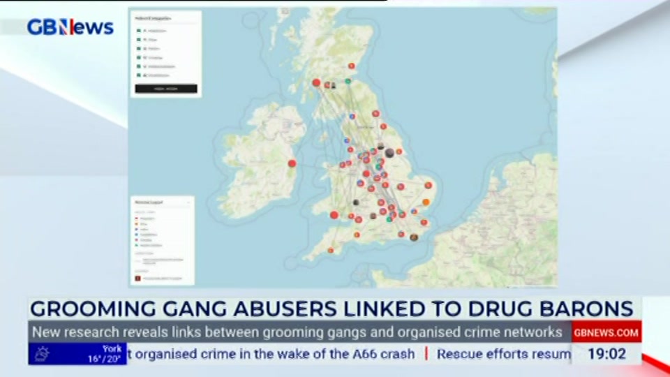 Still from GB News at 2:00