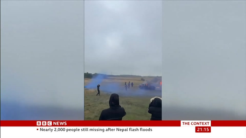 Still from BBC News at 15:00