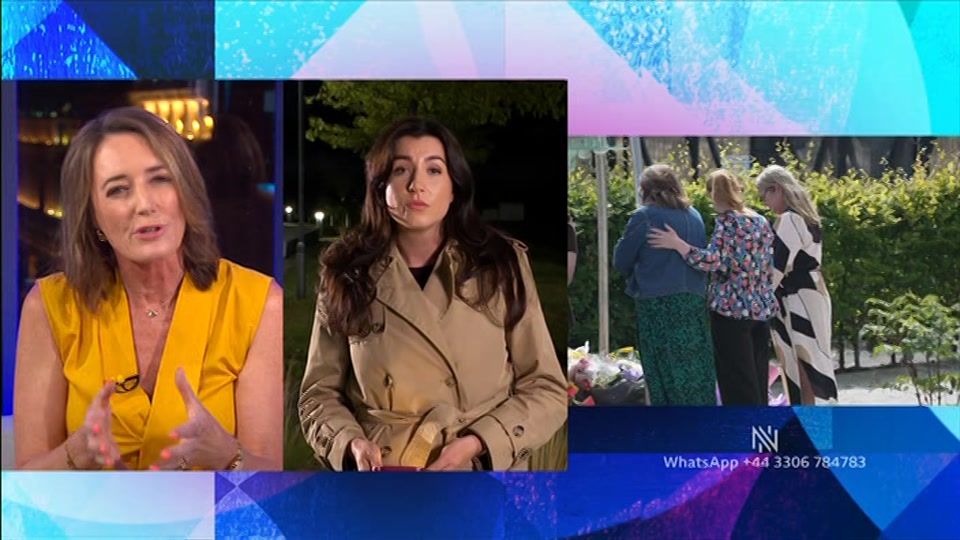Broadcast still at 4m. BBC Two, Newsnight, followed by Weather, 28 August 2026.