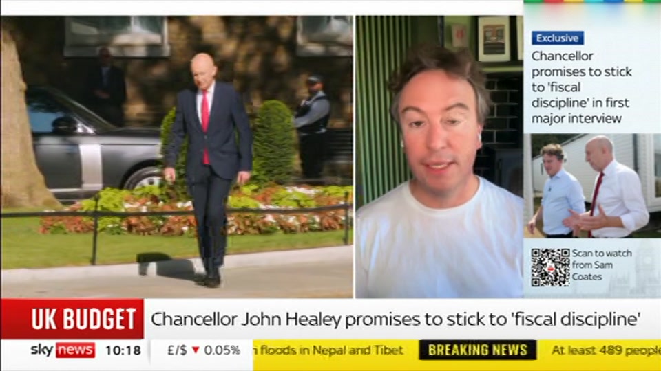Still from Sky News at 18:00