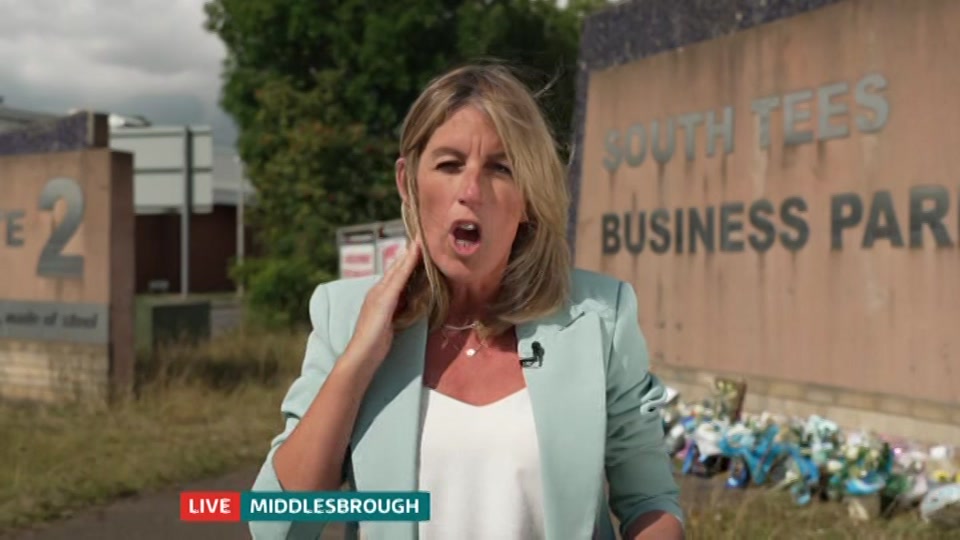 Broadcast still at 6m. ITV, ITV Lunchtime News, 28 August 2026.