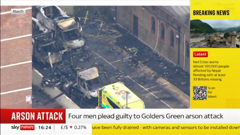 Still from Sky News at 24:00
