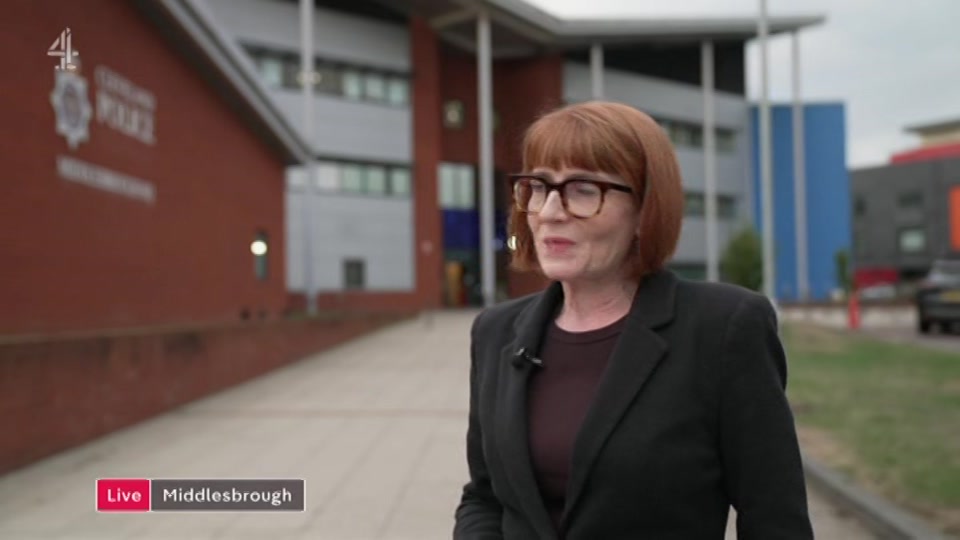 Broadcast still at 22m. Channel 4, Channel 4 News, 28 August 2026.