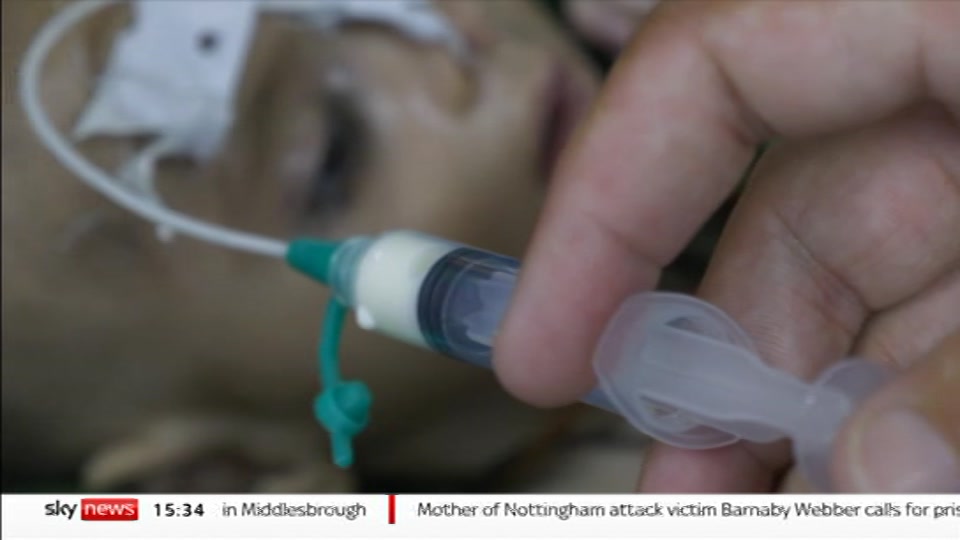 Still from Sky News at 4:00
